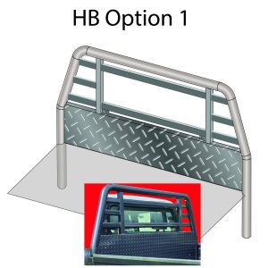 Pipe Headboard Option One