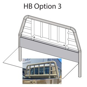 Pipe Headboard Option Three