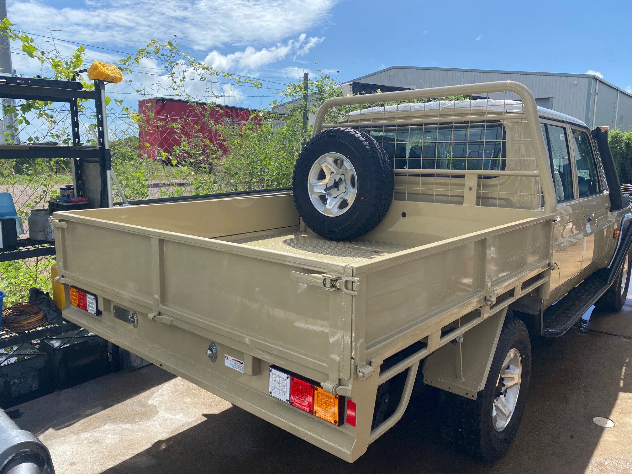 Square LED Taillight