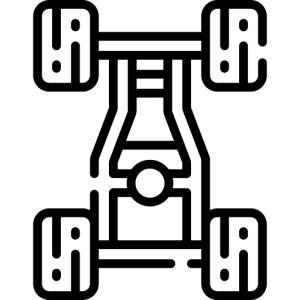 DRAWING DEPICTING A VEHICLE CHASSIS
